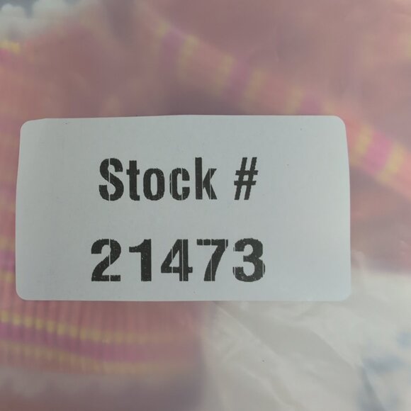 Honey Ribbed Laced Seamless Stripped Bralette Top Bra Size Small Milo - Picture 12 of 12